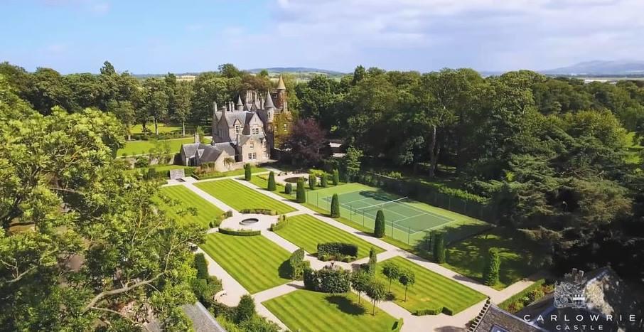 Carlowrie Castle Hotel Ingliston Exterior foto